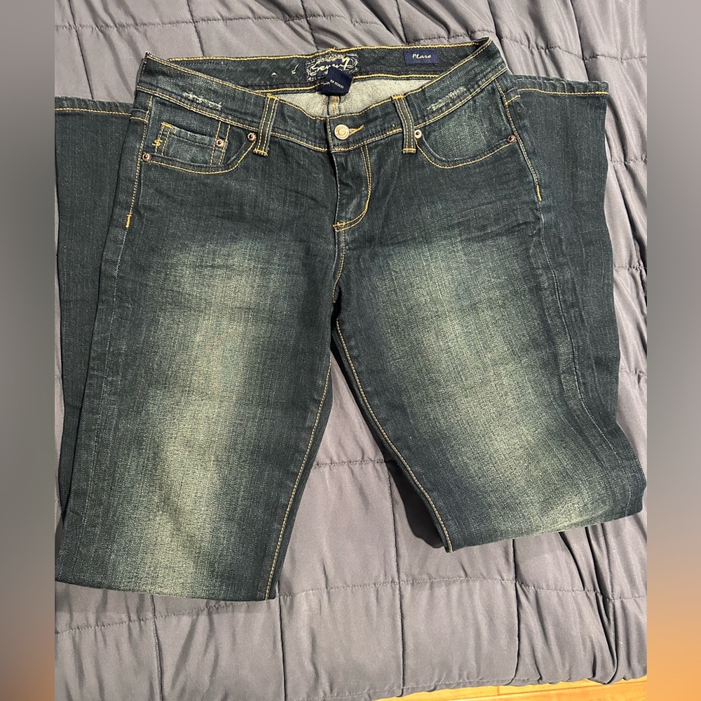 Seven 7 jeans, dark denim, flare leg- sz 29